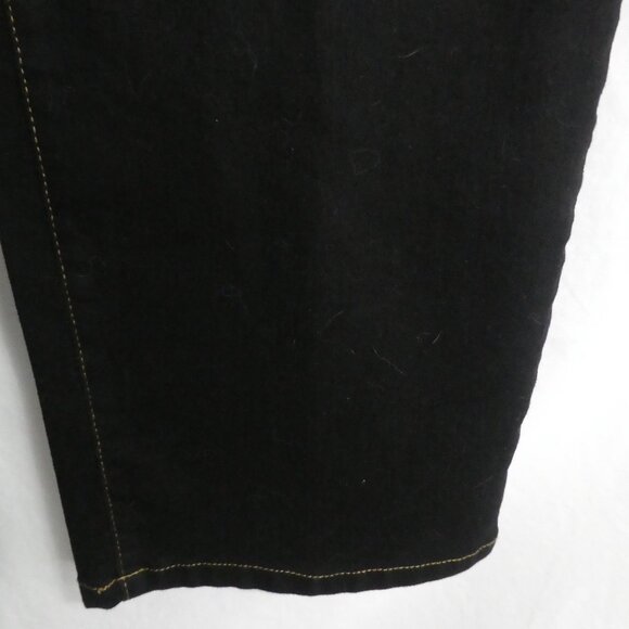 ALIA | size 12 | Black Denim With Contrasting Front and Back Stitching | NWOT - Picture 8 of 16